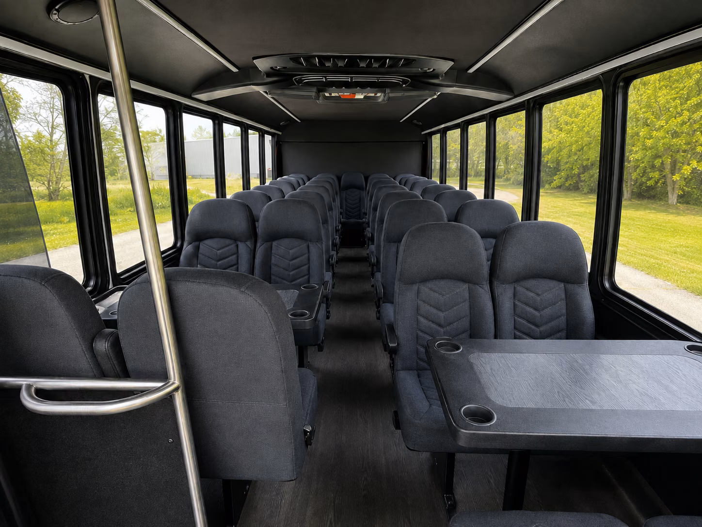 20 passenger minibus interior