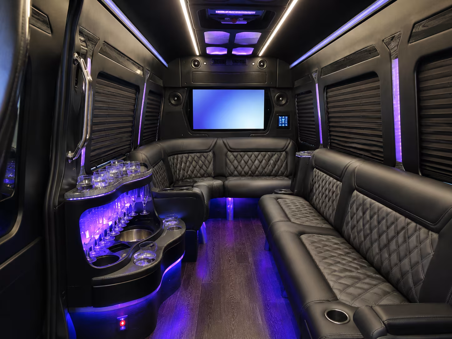 prom buses that cover every pickup across sylvania perrysburg and holland