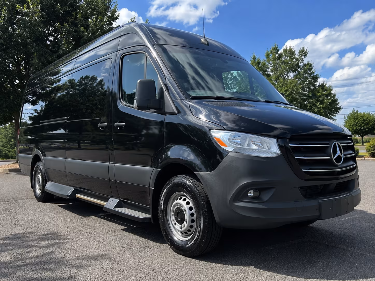 sprinter van with driver