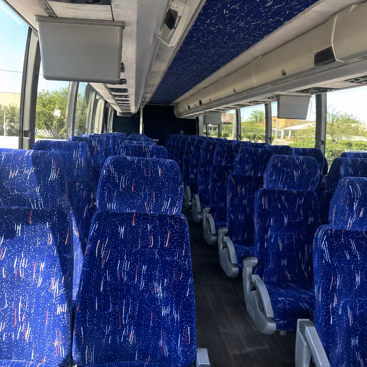 toledo charter bus interior gallery