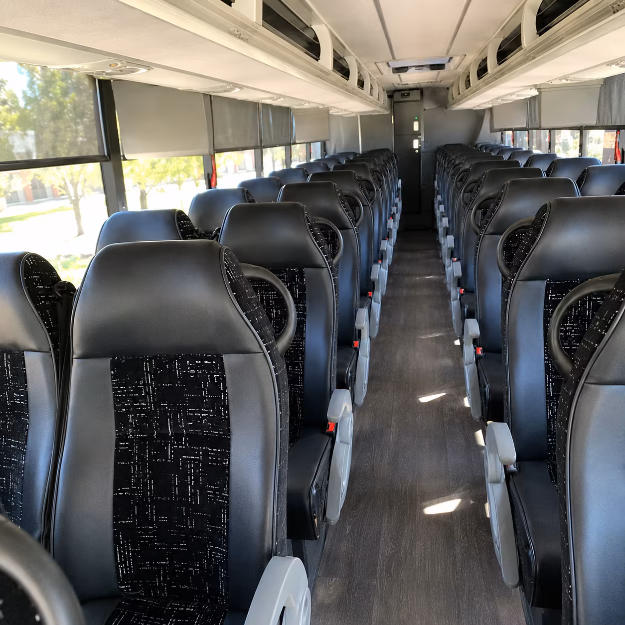 toledo charter bus rental inside
