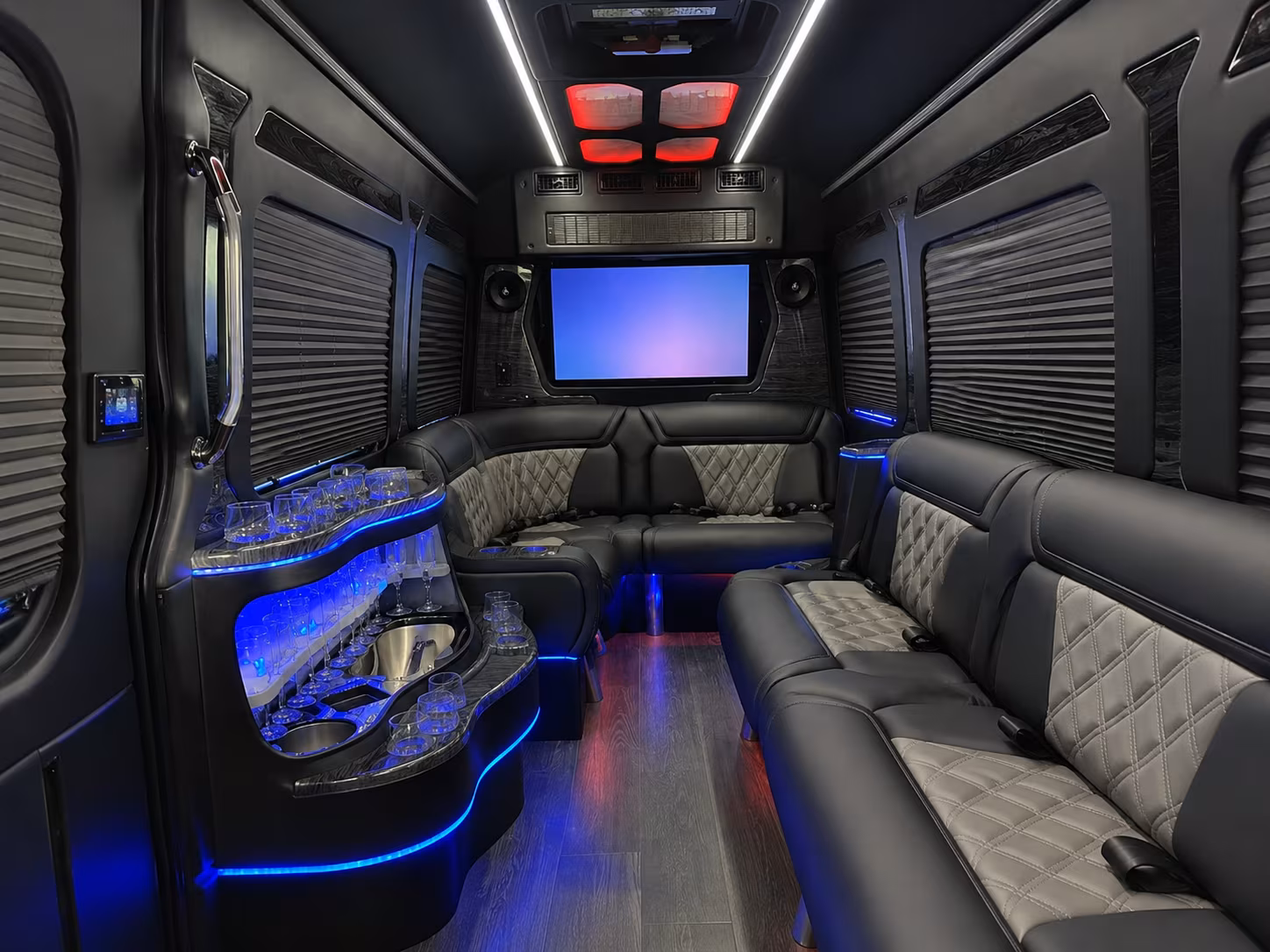 toledo corporate event transportation onboard seating
